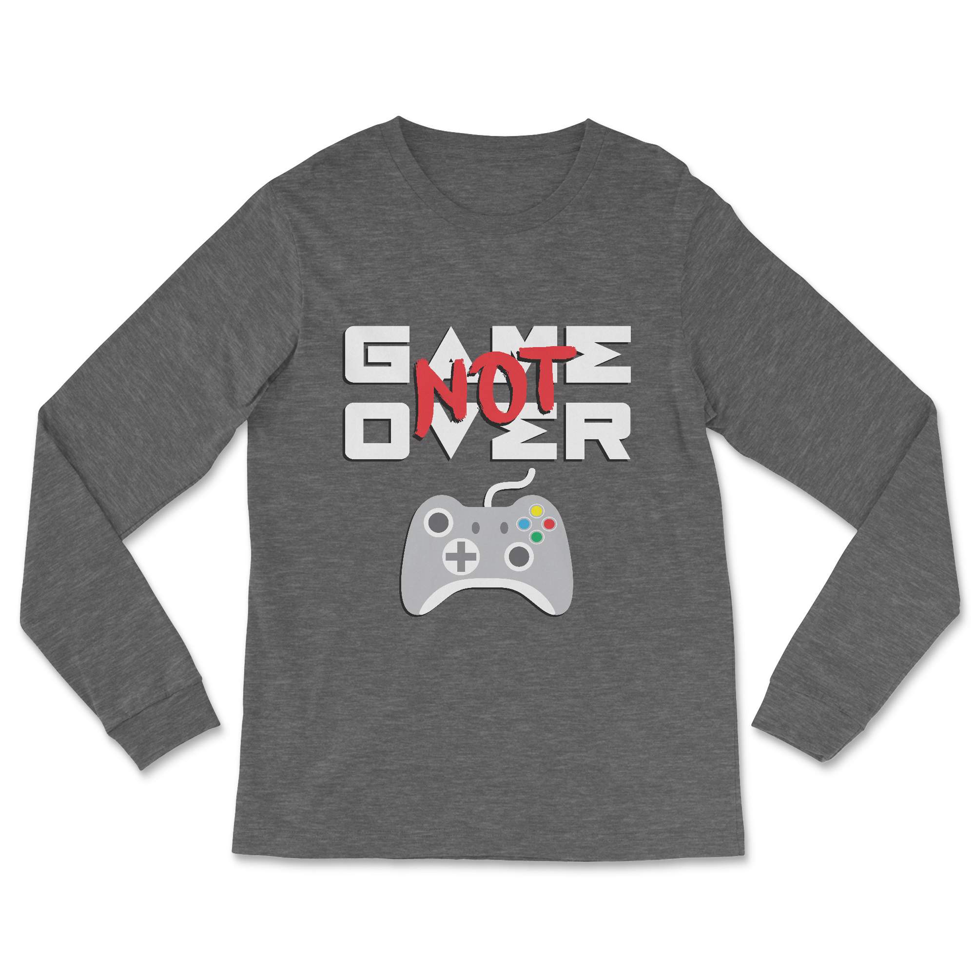 game over full sleeve t-shirt